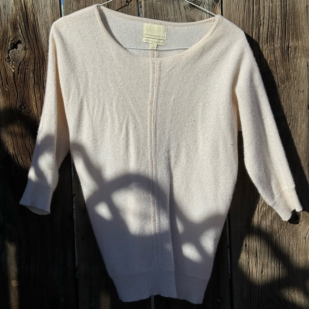 2-Ply Cashmere Cynthia Rowley Sweater